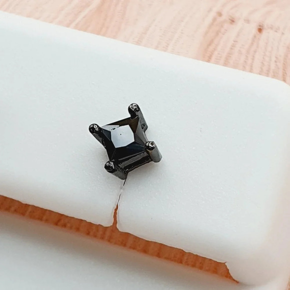 3MM S925 Sterling Silver CZ Stud Earrings for Women/Girl, US19251019 - Picture 9 of 12